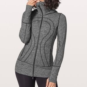 Lululemon Stride Jacket II Heathered Black